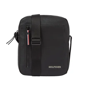 Ανδρική Τσάντα Tommy Hilfiger TH Pigue Mini Reporter AM0AM12355-BDS Μαύρο Τσάντες 2